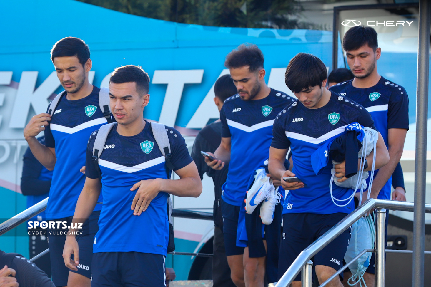 Uzbekistan national team. Trenirovka 02.09.2024